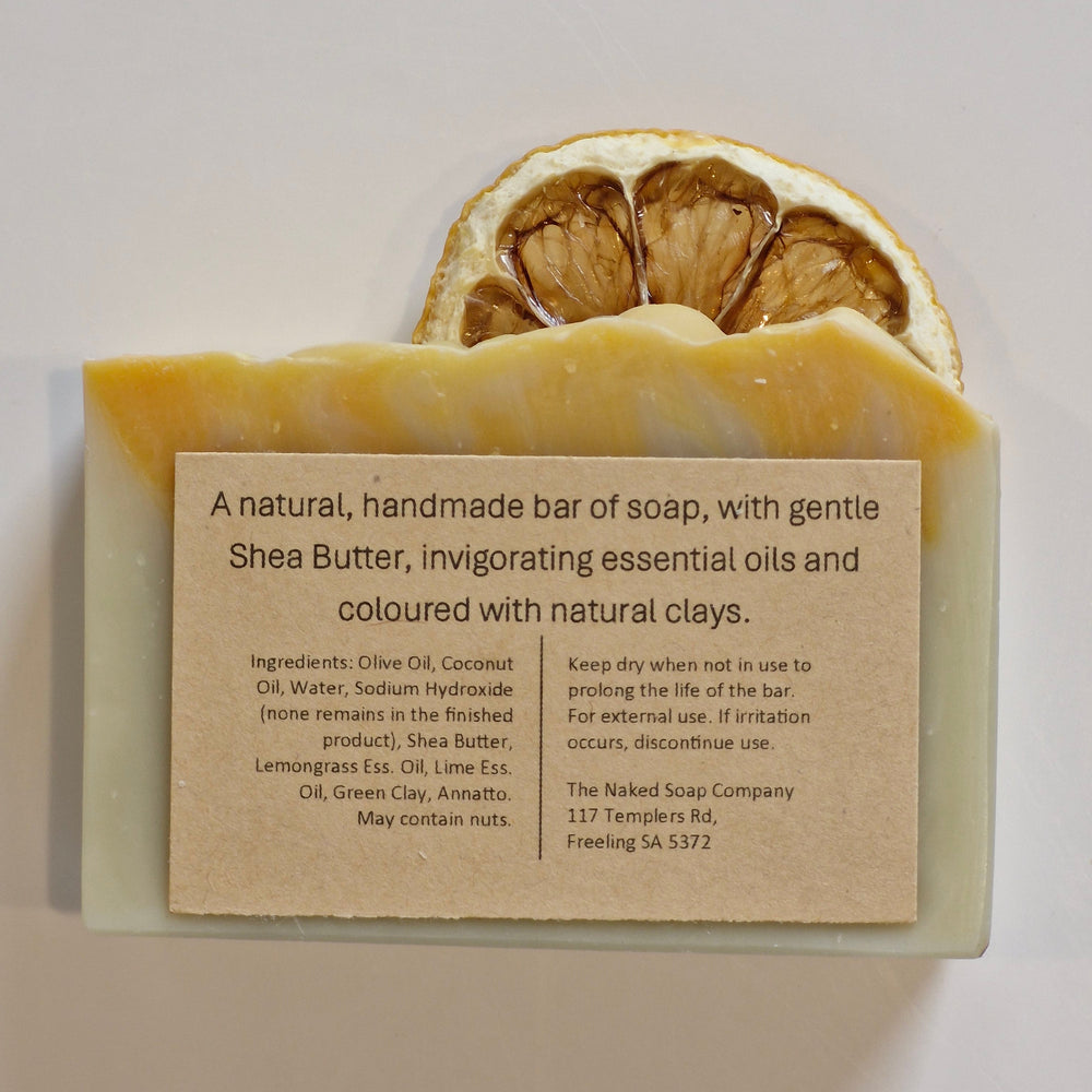 Lime and Lemongrass Soap