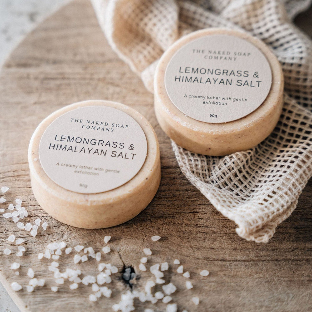 Lemongrass and Himalayan Salt Soap
