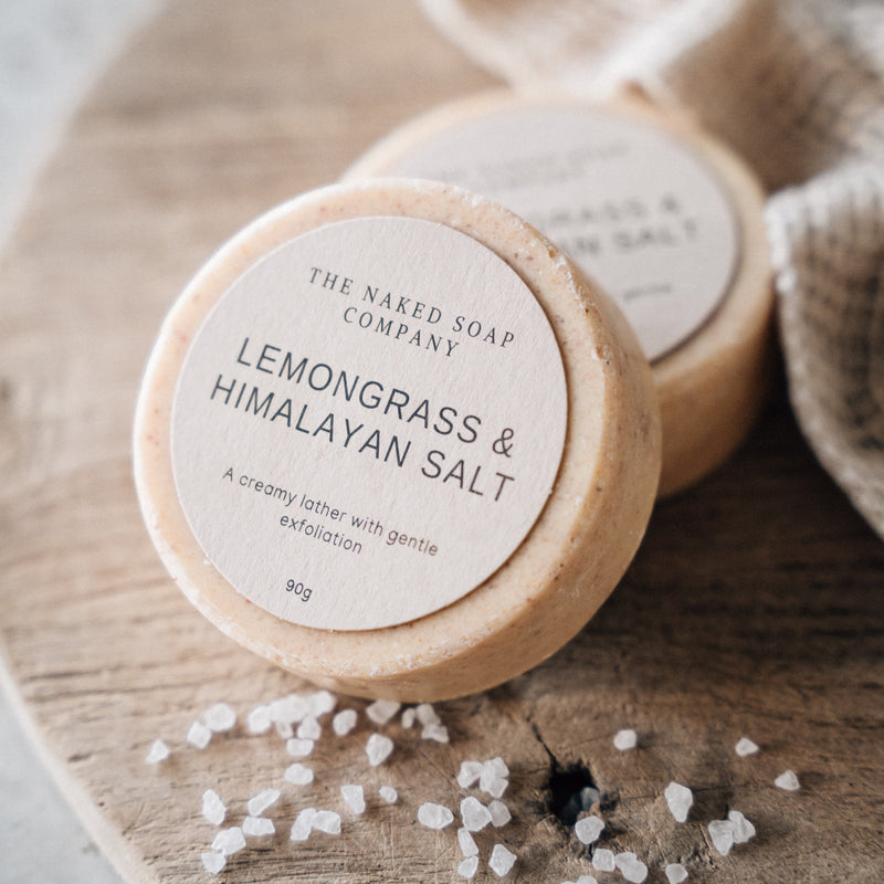 Lemongrass and Himalayan Salt Soap